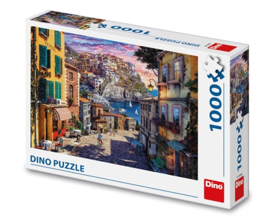 Dino Italské pobřeží 1000 Puzzle FSC
