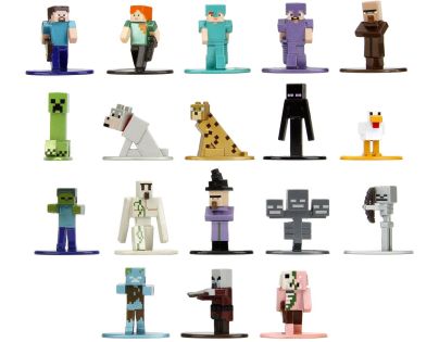 Jada Minecraft Kovové sběratelské nanofigurky 18 ks, Wave 12