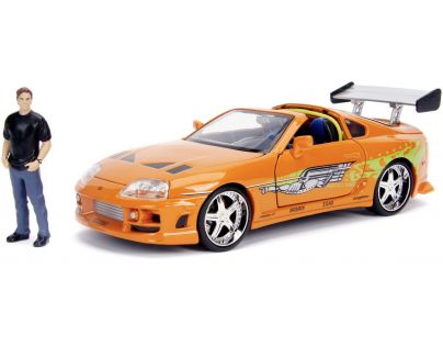 Jada Rychle a zběsile auto 1995 Toyota Supra 1 : 24