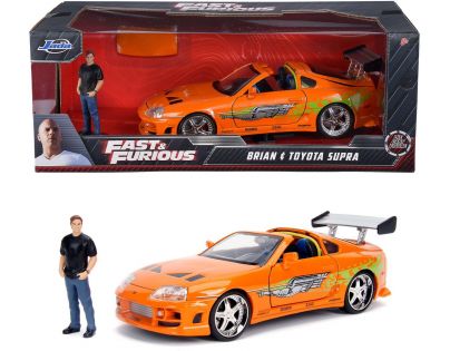 Jada Rychle a zběsile auto 1995 Toyota Supra 1 : 24