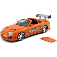 Jada Rychle a zběsile auto 1995 Toyota Supra 1:24 + figurka Brian OConner 6