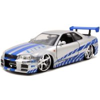 Jada Rychle a zběsile auto 2002 Nissan Skyline 1:24 2
