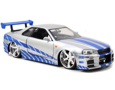 Jada Rychle a zběsile auto 2002 Nissan Skyline 1:24