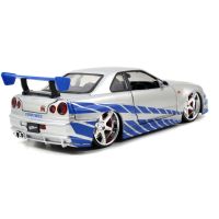Jada Rychle a zběsile auto 2002 Nissan Skyline 1:24 6