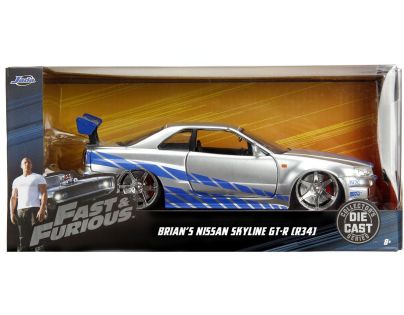Jada Rychle a zběsile auto 2002 Nissan Skyline 1:24