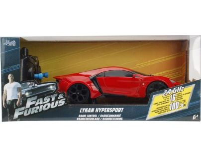Jada Rychle a zběsile RC auto Lykan Hypersport 1:24
