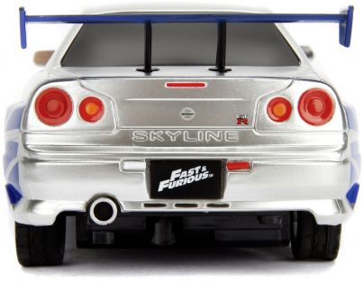 Jada Rychle a zběsile RC auto Nissan Skyline 1 : 24