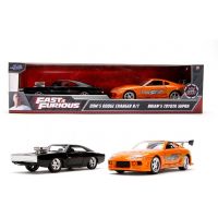 Jada Rychle a zběsile Twin Pack Toyota Supra a Dodge Charger 1 : 32