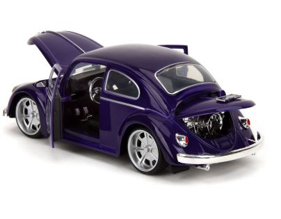 Jada Wednesday auto 1972 VW Beetle 1:24 a figurka Wednesday