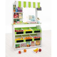 J'ADORE Hrací set obchod - potraviny dřevěný