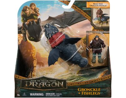 Jak vycvičit draka Drak a Viking Gronckle a Rybinoha