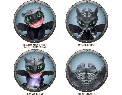 Jak vycvičit draka FX Interaktivní plyšák - Bezzubka - Poškozený obal