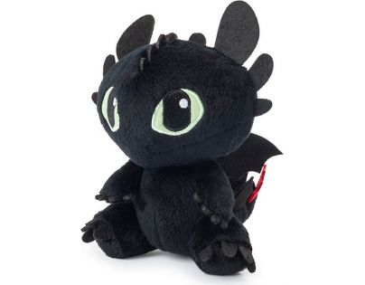 Jak vycvičit draka Prémiová Plyš 20 cm Toothless Nová edice