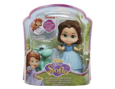 Jakks Pacific Disney Mini princezna a kamarád - Jade and Crackle