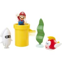 Jakks Sada 5 figurek Super Mario Diorama 6 cm 6