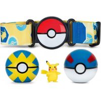 Jazwares Pokémon Clip and Go Poké Ball s páskem Pikachu