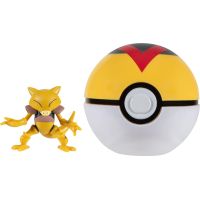 Jazwares Pokémon Clip N Go Poké Ball Abra a Level Ball