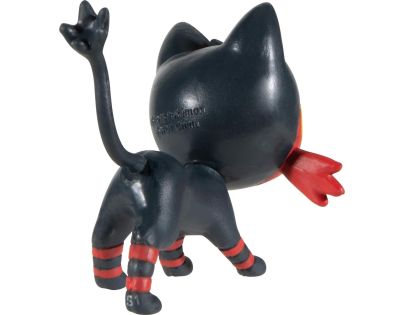 Jazwares Pokémon Clip N Go Poké Ball Litten a Dusk Ball - Poškozený obal