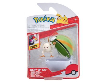 Jazwares Pokémon Clip N Go Poké Ball Mankey + Nest Ball