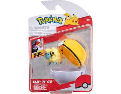 Jazwares Pokémon Clip N Go Poké Ball Mareep