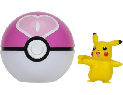 Jazwares Pokémon Clip N Go Poké Ball Pikachu a Love Ball