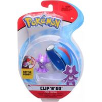 Jazwares Pokémon Clip N Go Poké Ball Toxel a Great Ball 2