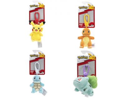 Jazwares Pokémon Clip plyšový 10 cm Squirtle