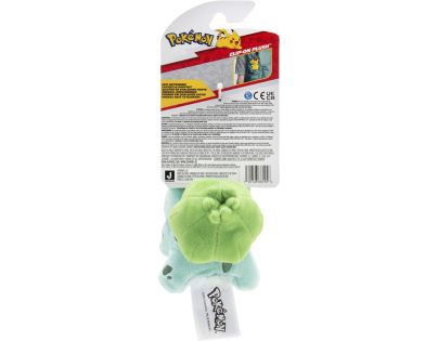 Jazwares Pokémon Clip plyšový 10 cm Bulbasaur