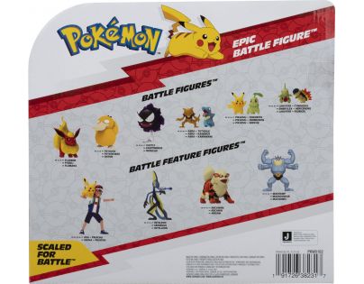 Jazwares Pokemon Epic Battle figurky W4 Rillaboom