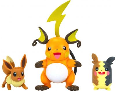 Jazwares Pokémon figurky 3-pack č.1