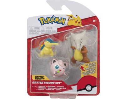 Jazwares Pokémon figurky 3-pack č.5