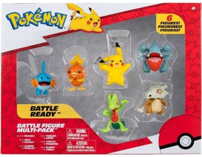 Jazwares Pokémon figurky Multipack 6-Pack 2640