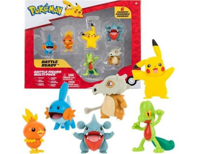 Jazwares Pokémon figurky Multipack 6-Pack 2640