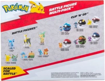 Jazwares Pokémon figurky Multipack 6-Pack 6877