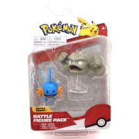 Jazwares Pokémon figurky Munkip + Geodude - Poškozený obal