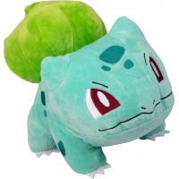 Jazwares Pokémon plyšový 20 cm IV Bulbasaur otevřené oči 2