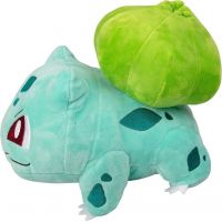 Jazwares Pokémon plyšový 20 cm IV Bulbasaur otevřené oči 4