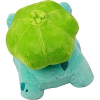 Jazwares Pokémon plyšový 20 cm IV Bulbasaur otevřené oči 5