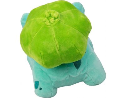Jazwares Pokémon plyšový 20 cm IV Bulbasaur otevřené oči