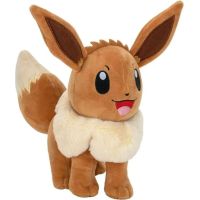 Jazwares Pokémon plyšový 20 cm IV Eevee s úsměvem