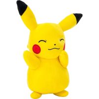 Jazwares Pokémon plyšový 20 cm IV Pikachu zavřené oči