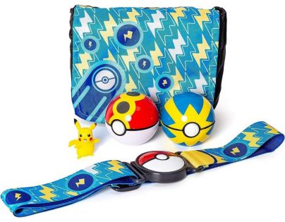 Jazwares Pokemon sada Clip and Go Bandolier W2 Repeat Ball & Pikachu