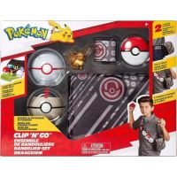 Jazwares Pokemon sada Clip and Go Bandolier W2 Timer Ball & Eevee 2