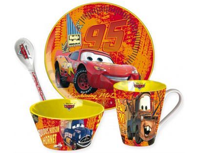 Licence Only CA3-49 - Jídelní souprava "Cars" 4 díly