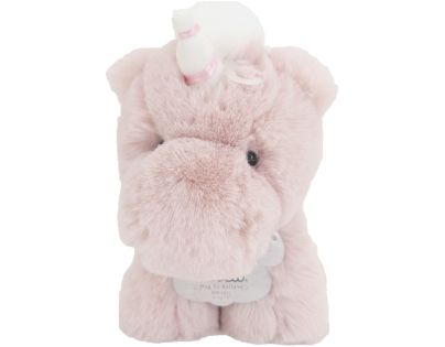 Jednorožec plyšový růžový 27 cm