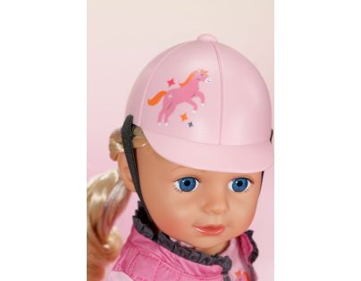 BABY born Jezdecká souprava růžová 43 cm