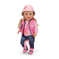 BABY born Jezdecká souprava růžová 43 cm 5