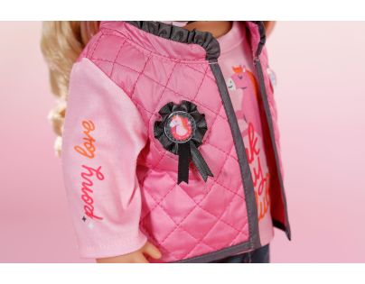 BABY born Jezdecká souprava růžová 43 cm