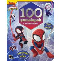 Jiri Models 100 samolepek s omalovánkami Spidey