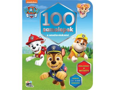 Jiří Models 100 samolepek s omalovánkami Tlapková patrola